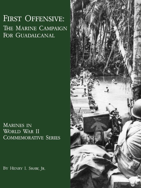 جلد کتاب First Offensive: The Marine Campaign for Guadalcanal