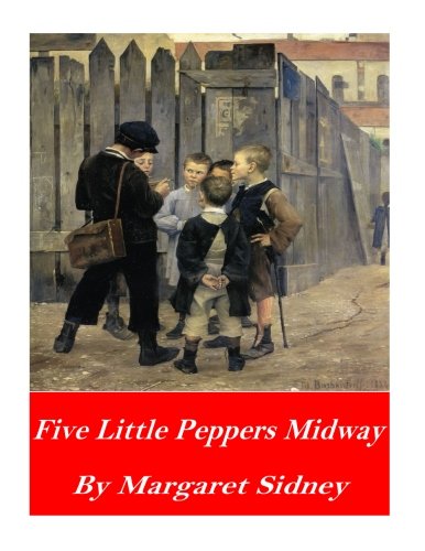 جلد کتاب Five Little Peppers Midway