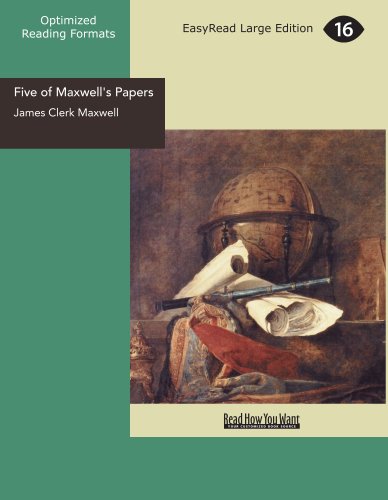 جلد کتاب Five of Maxwell's Papers