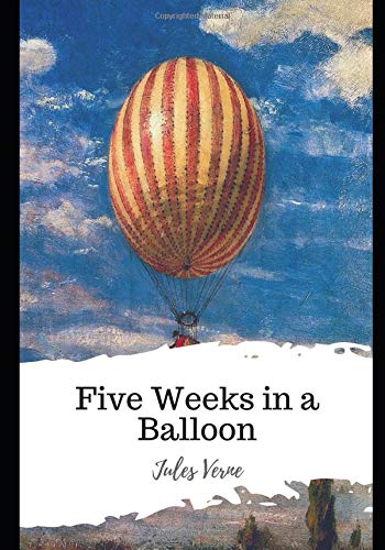 جلد کتاب Five Weeks in a Balloon