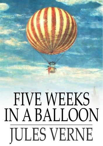جلد کتاب Five Weeks in a Balloon
