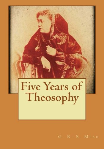 جلد کتاب Five Years of Theosophy