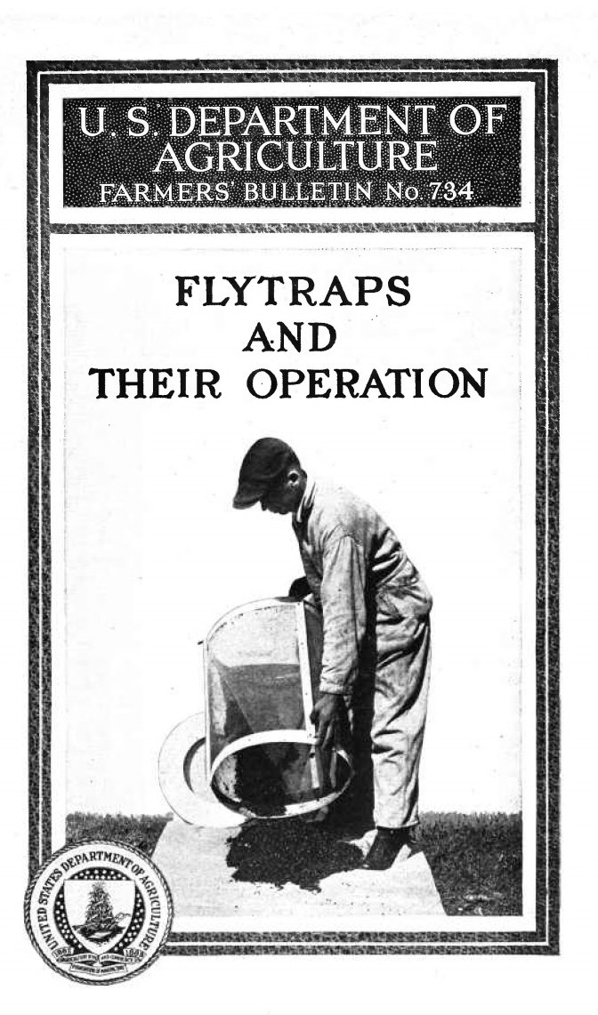 جلد کتاب Flytraps and Their Operation