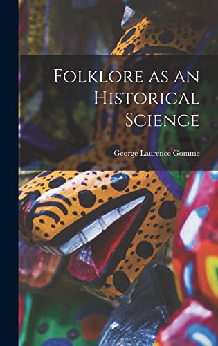 جلد کتاب Folklore as an Historical Science