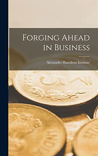 جلد کتاب Forging Ahead in Business