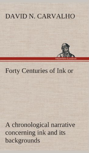 جلد کتاب Forty Centuries of Ink