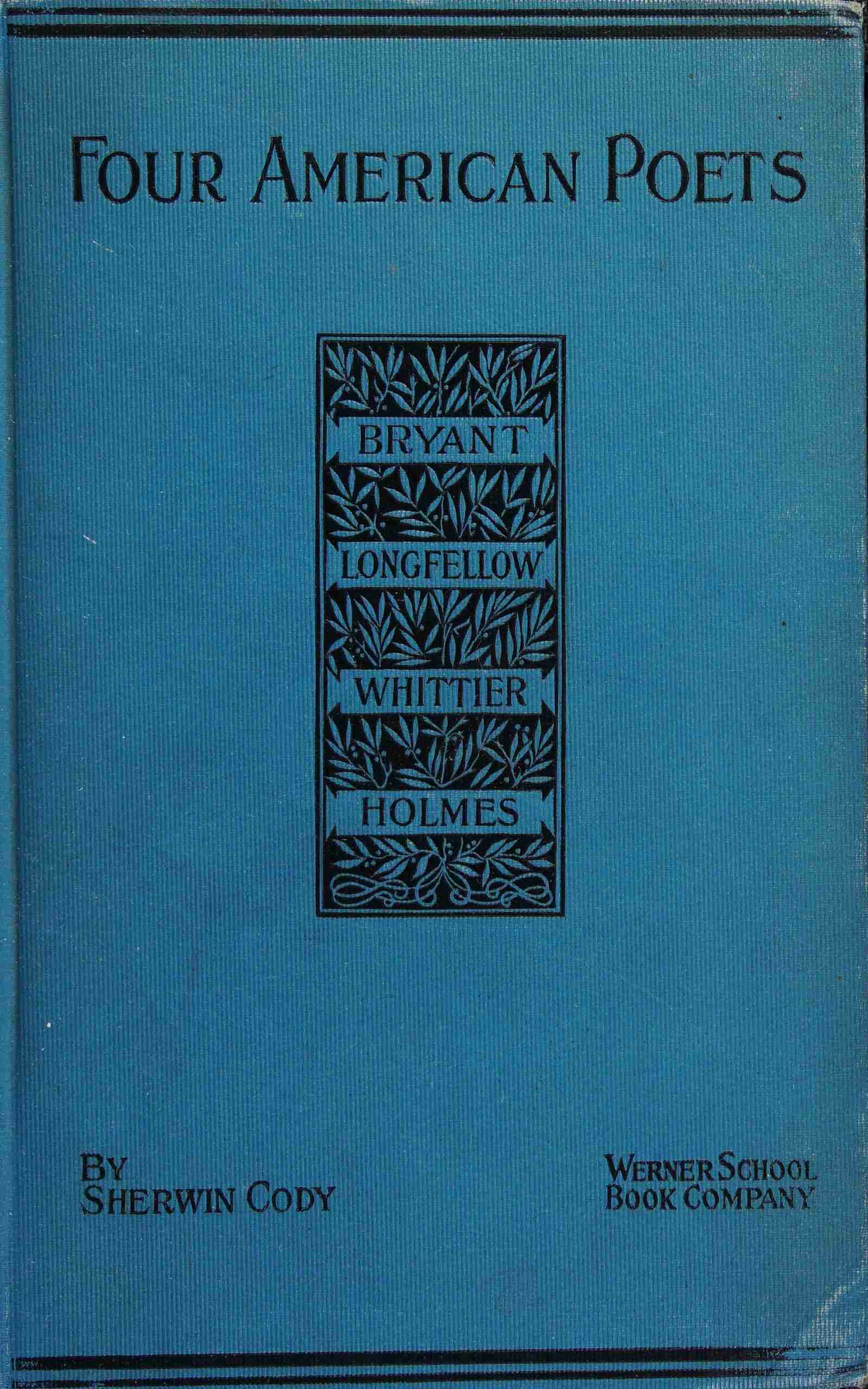جلد کتاب Four American Poets