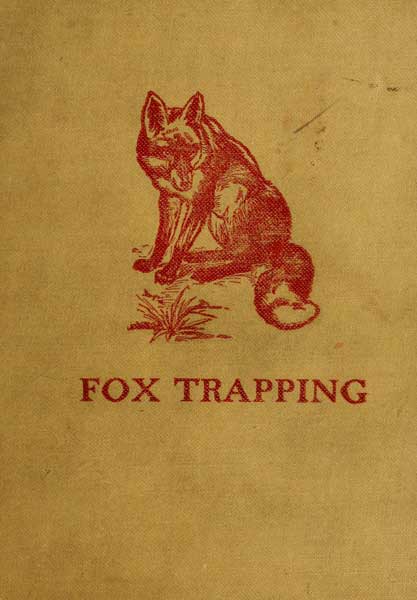 جلد کتاب Fox Trapping