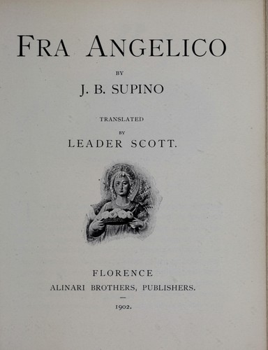 جلد کتاب Fra Angelico