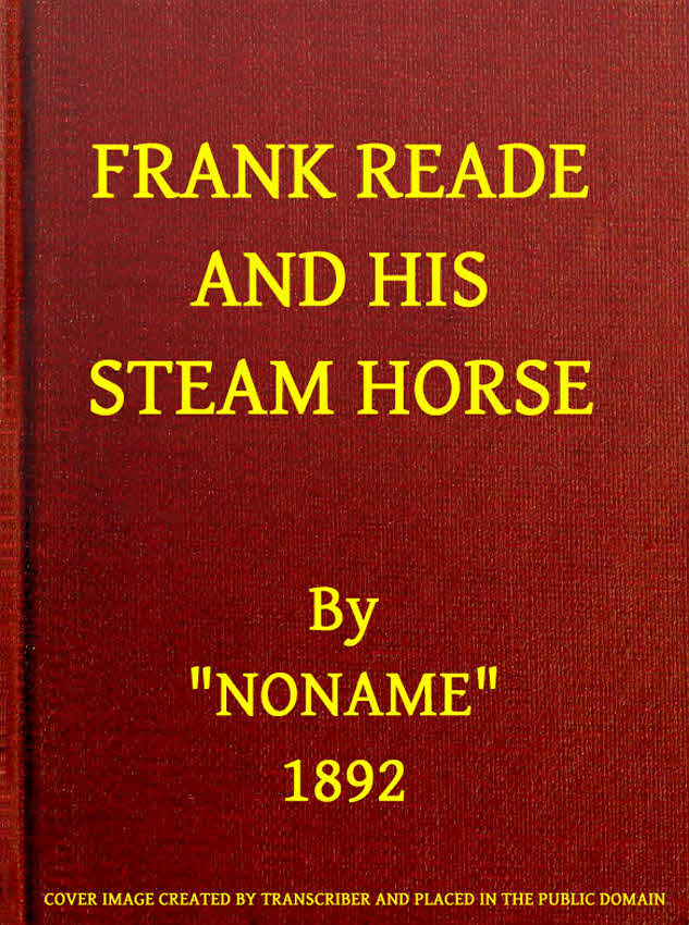 جلد کتاب Frank Reade and His Steam Horse
