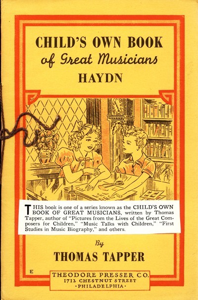 جلد کتاب Franz Joseph Haydn: The Story of the Choir Boy who became a Great Composer