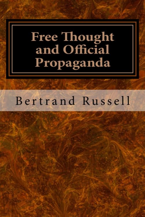 جلد کتاب Free Thought and Official Propaganda