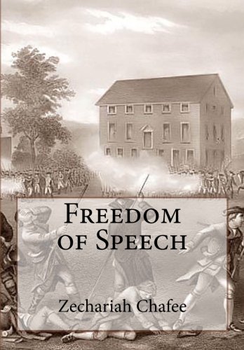 جلد کتاب Freedom of speech
