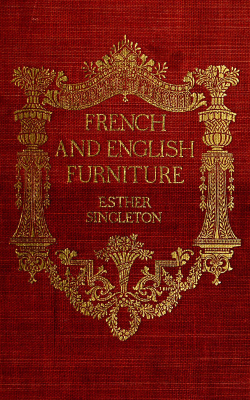 جلد کتاب French and English Furniture