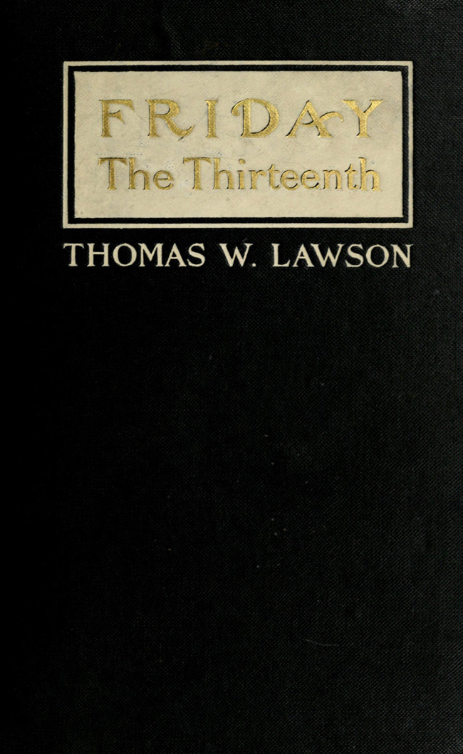 جلد کتاب Friday, the Thirteenth