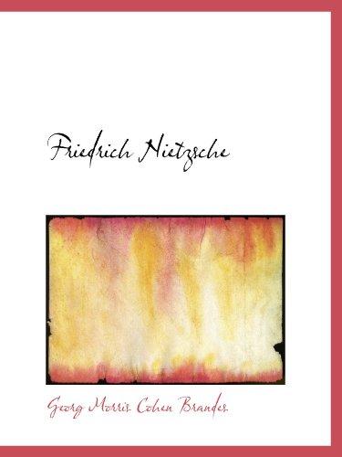 جلد کتاب Friedrich Nietzsche