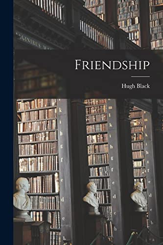 جلد کتاب Friendship