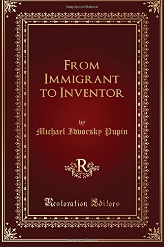 جلد کتاب From Immigrant to Inventor