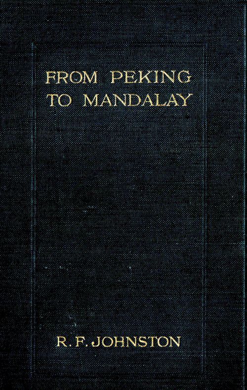 جلد کتاب From Peking to Mandalay