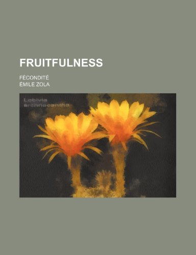 جلد کتاب Fruitfulness