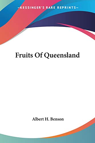 جلد کتاب Fruits of Queensland