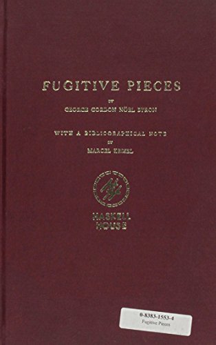جلد کتاب Fugitive Pieces