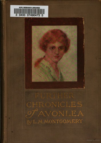 جلد کتاب Further Chronicles of Avonlea