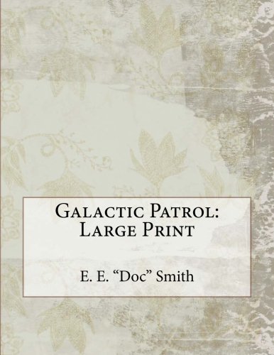 جلد کتاب Galactic Patrol
