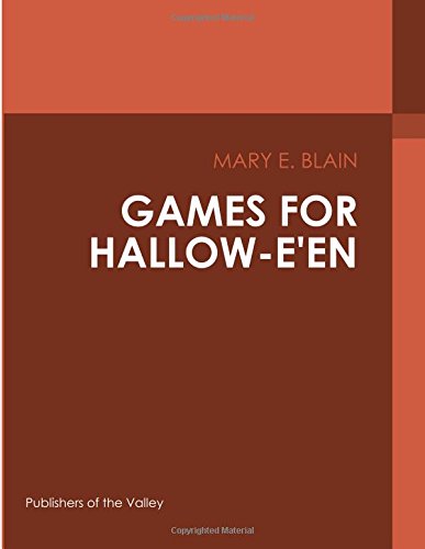 جلد کتاب Games for Hallow-e'en