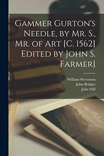 جلد کتاب Gammer Gurton's Needle