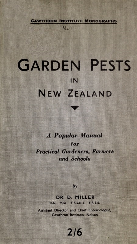 جلد کتاب Garden Pests in New Zealand