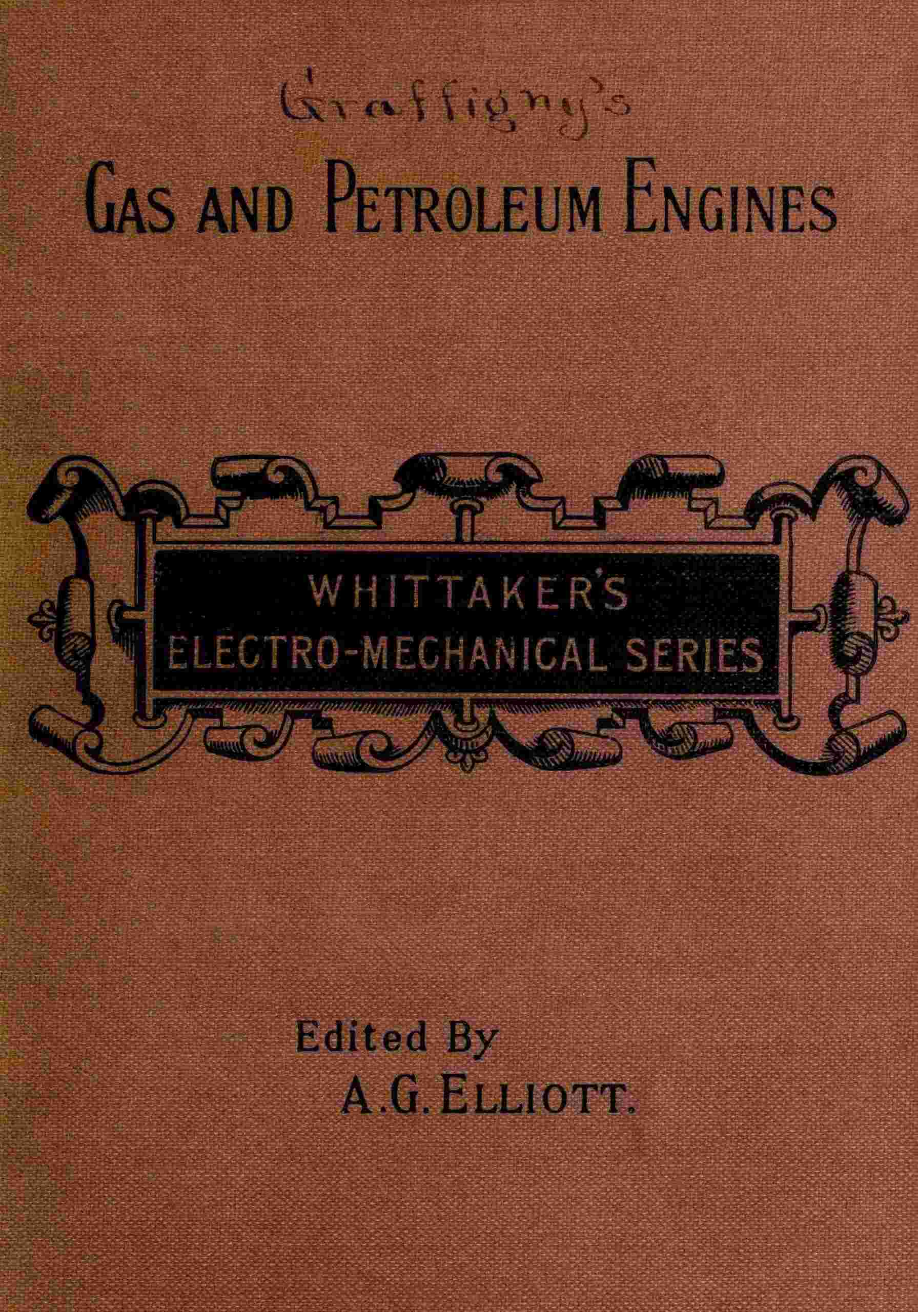 جلد کتاب Gas and Petroleum Engines