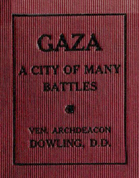 جلد کتاب Gaza: A City of Many Battles