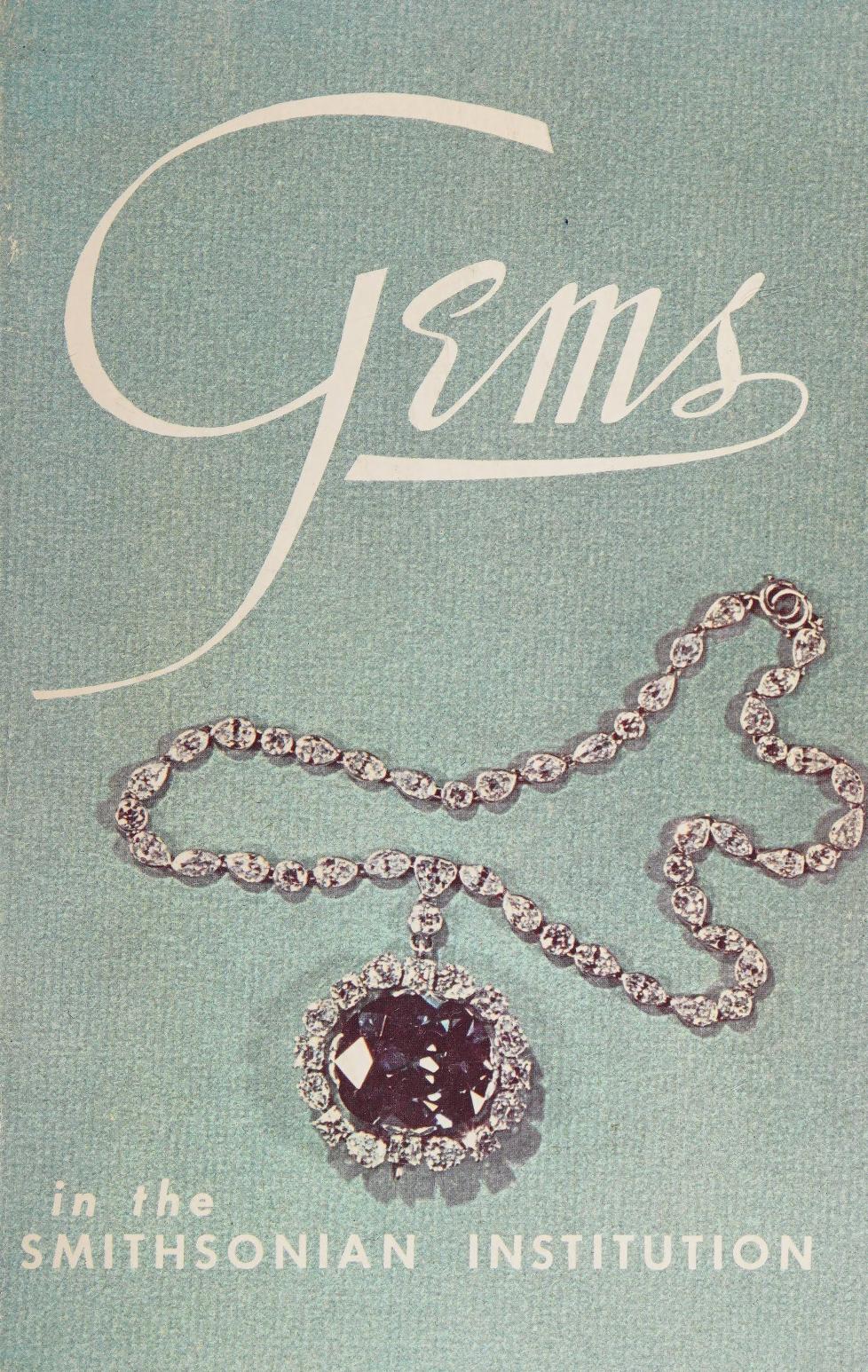 جلد کتاب Gems in the Smithsonian Institution