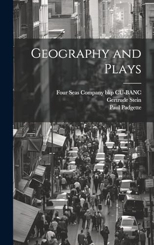 جلد کتاب Geography and Plays