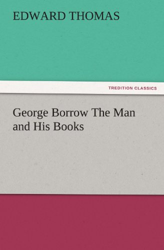 جلد کتاب George Borrow: The Man and His Books