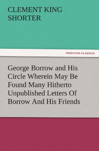 جلد کتاب George Borrow and His Circle