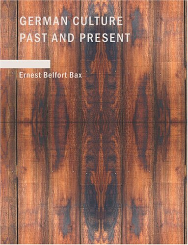 جلد کتاب German Culture Past and Present