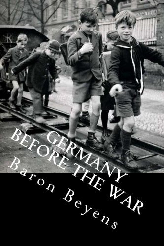 جلد کتاب Germany before the War
