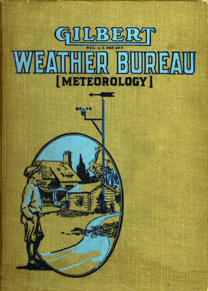 جلد کتاب Gilbert Weather Bureau (Meteorology) for Boys