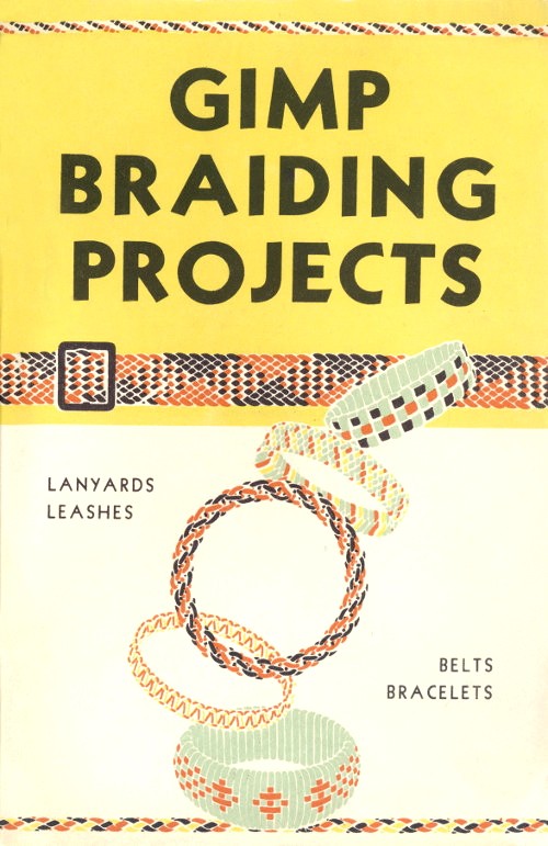جلد کتاب Gimp Braiding Projects