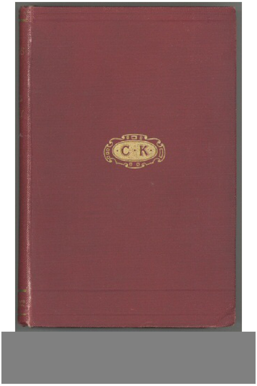 جلد کتاب Glaucus; or, The Wonders of the Shore