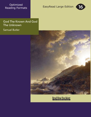 جلد کتاب God the Known and God the Unknown