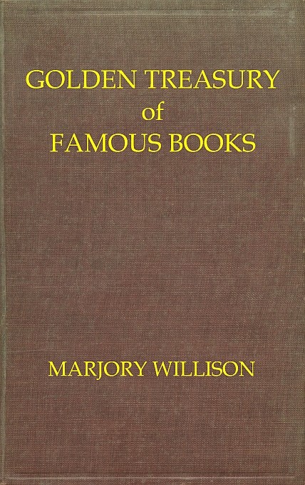 جلد کتاب Golden Treasury of Famous Books