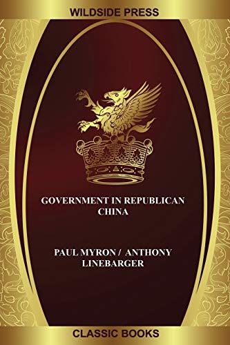 جلد کتاب Government in Republican China