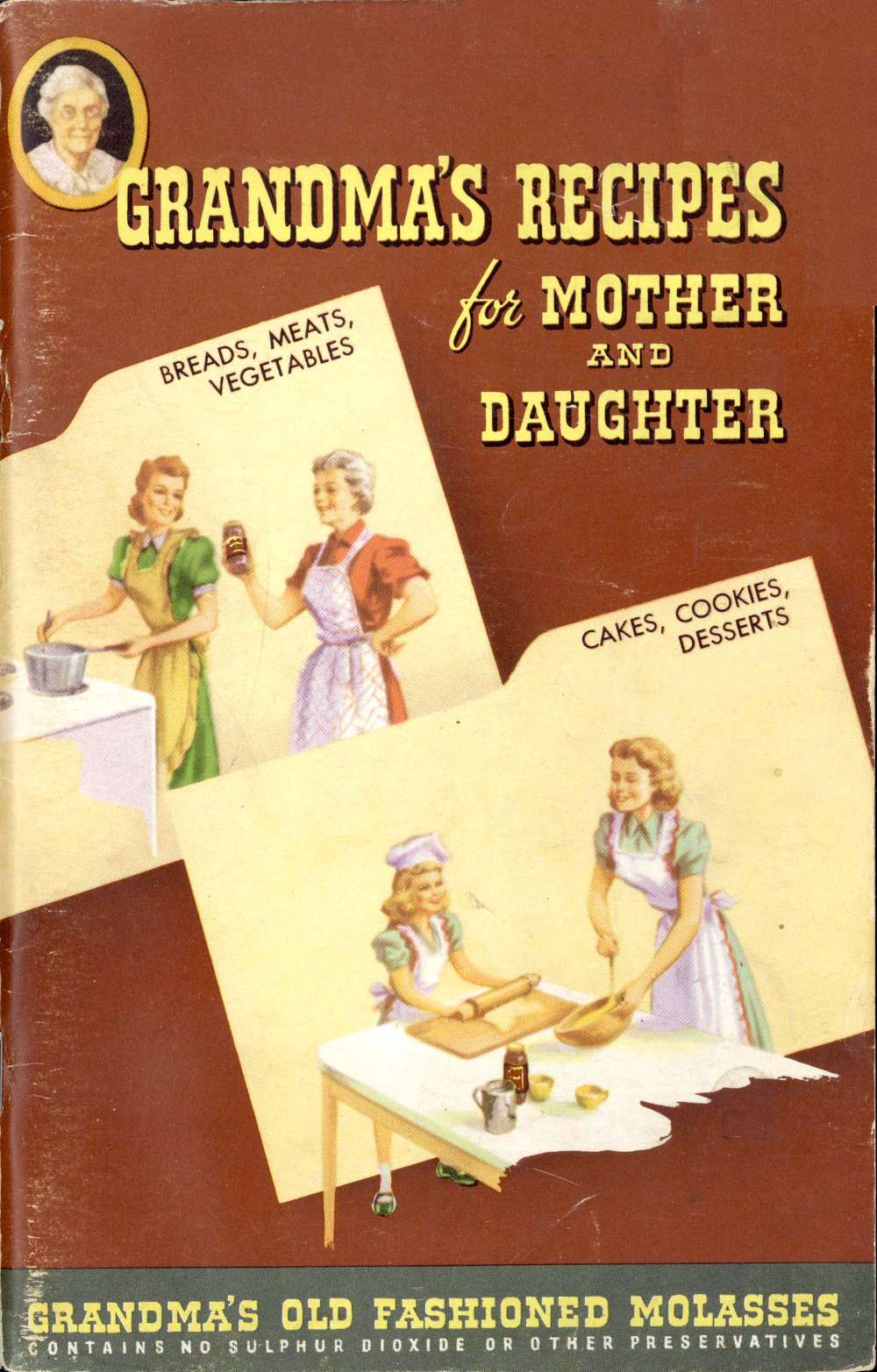 جلد کتاب Grandma's Recipes for Mother and Daughter