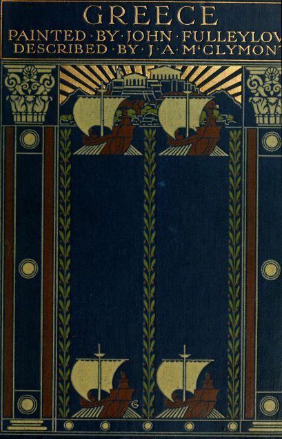 جلد کتاب Greece: Painted by John Fulleylove