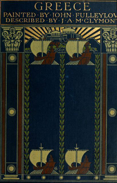 جلد کتاب Greece: Painted by John Fulleylove