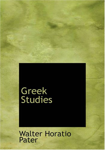 جلد کتاب Greek Studies