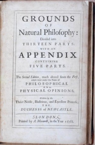 جلد کتاب Grounds of Natural Philosophy
